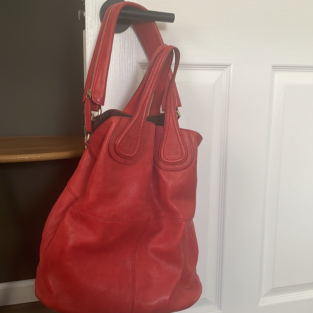 Authentic Givenchy Red Handbag - image 2